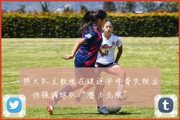 热火队主教练在追逐字母哥失败后，仍强调球队“潜力无限”